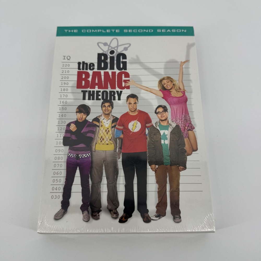 Warner Bros The Big Bang Theory The Complete Second Season DVD New Sealed Sitcom